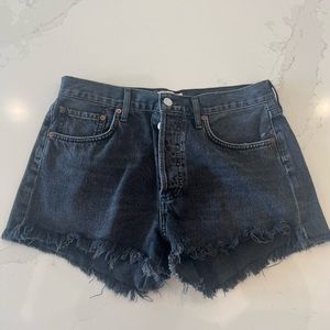 Agolde parker darker wash(almost black)